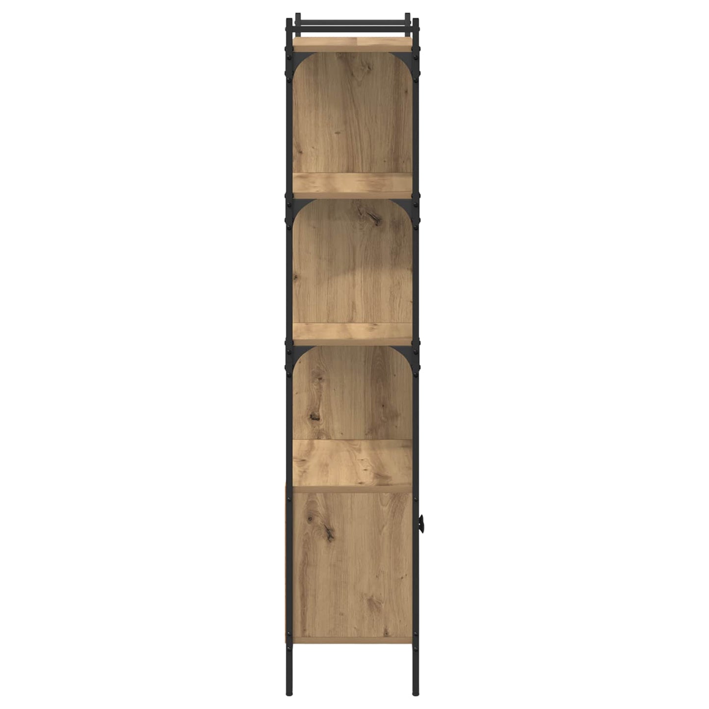 Bokhylle 76,5 x 30 x 154,5 cm Konstruert tre