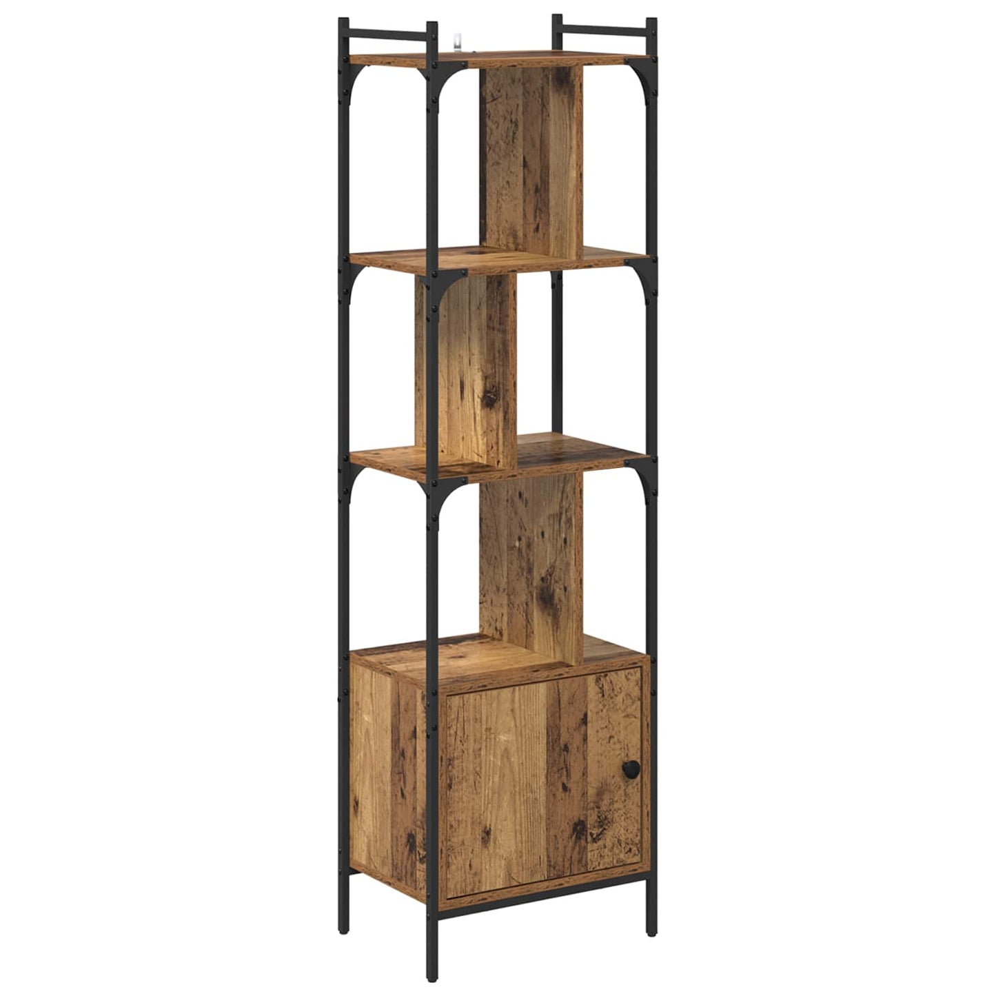 Bokhylle Gamle tre 44,5 x 30 x 154,5 cm Konstruert tre