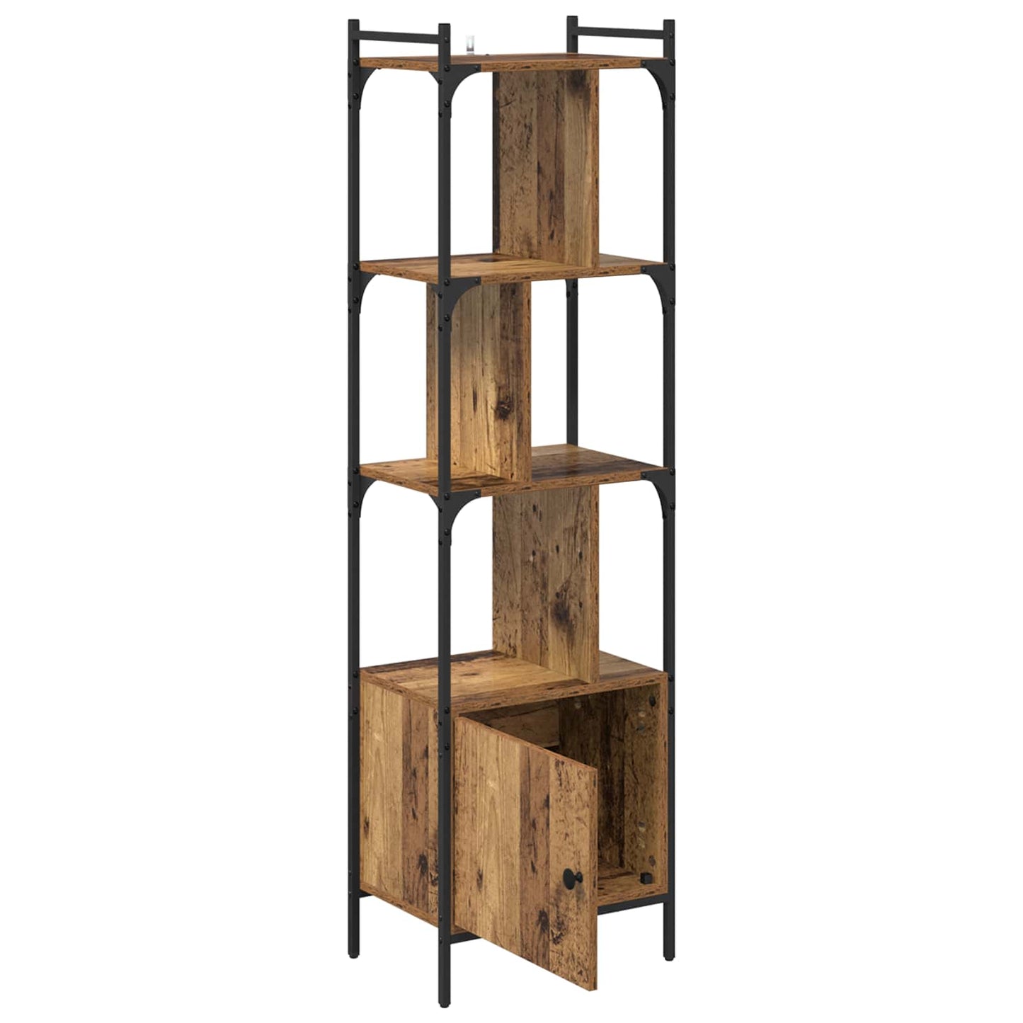 Bokhylle Gamle tre 44,5 x 30 x 154,5 cm Konstruert tre