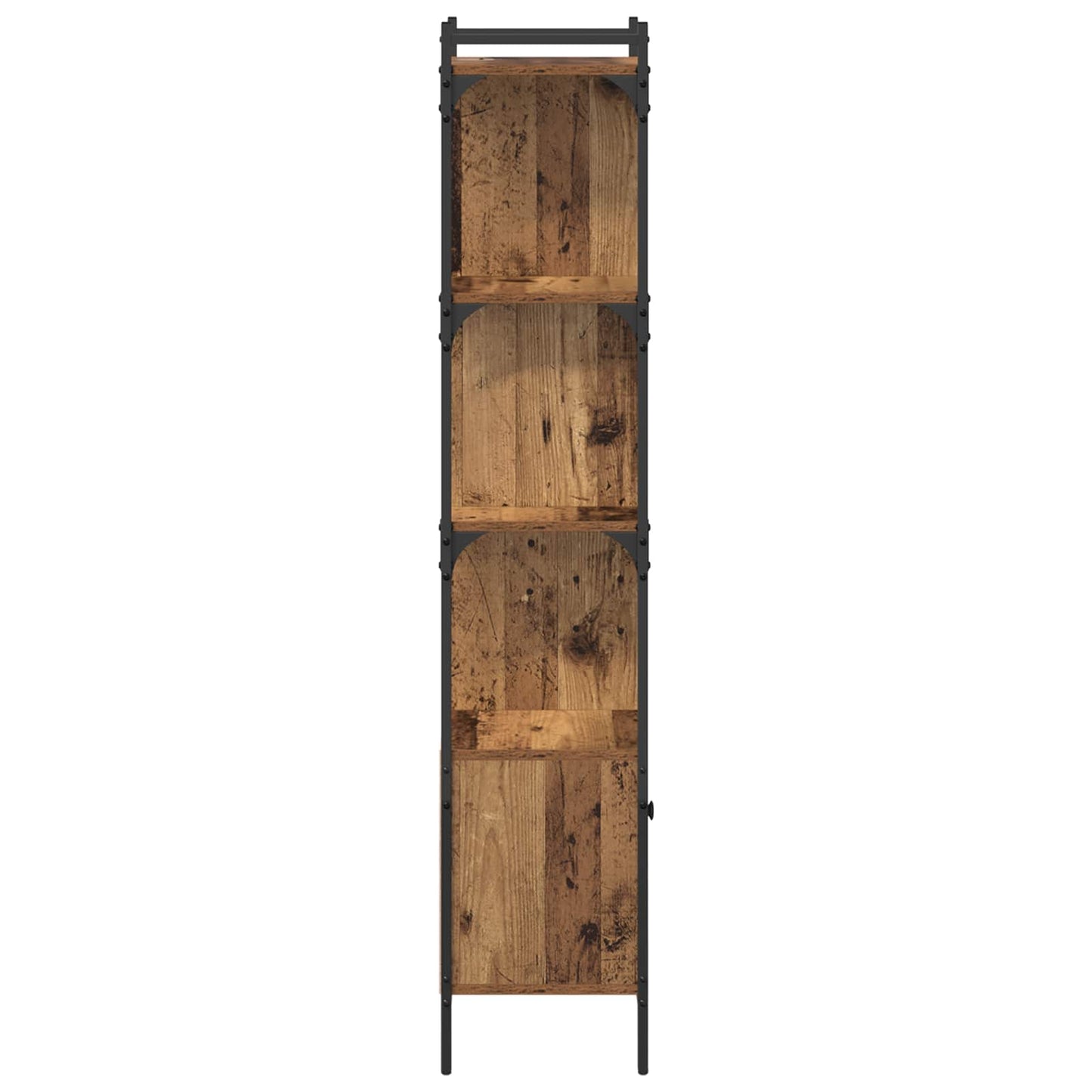 Bokhylle Gamle tre 44,5 x 30 x 154,5 cm Konstruert tre