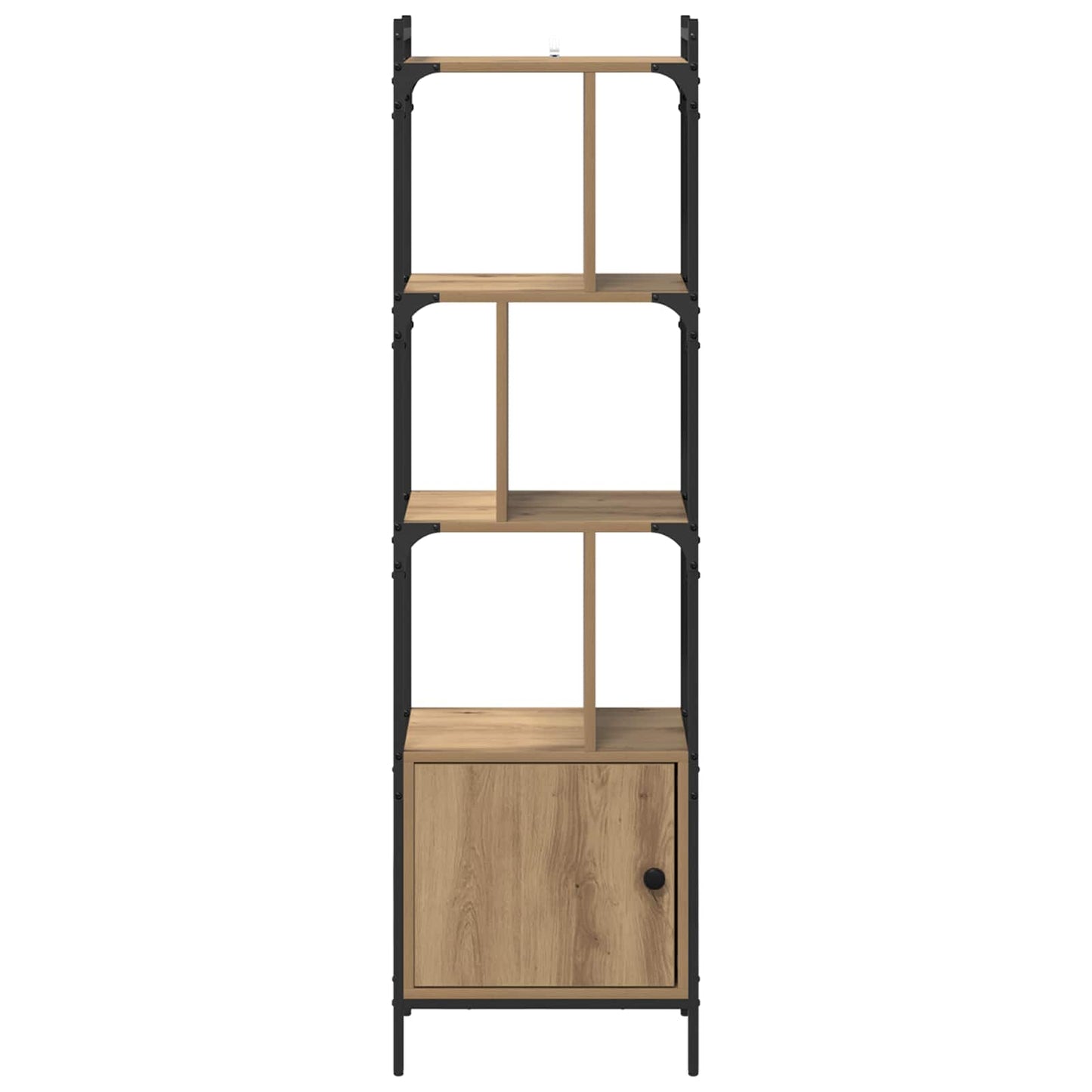Bokhylle 6 nivåer 44,5 x 30 x 154,5 cm Konstruert tre