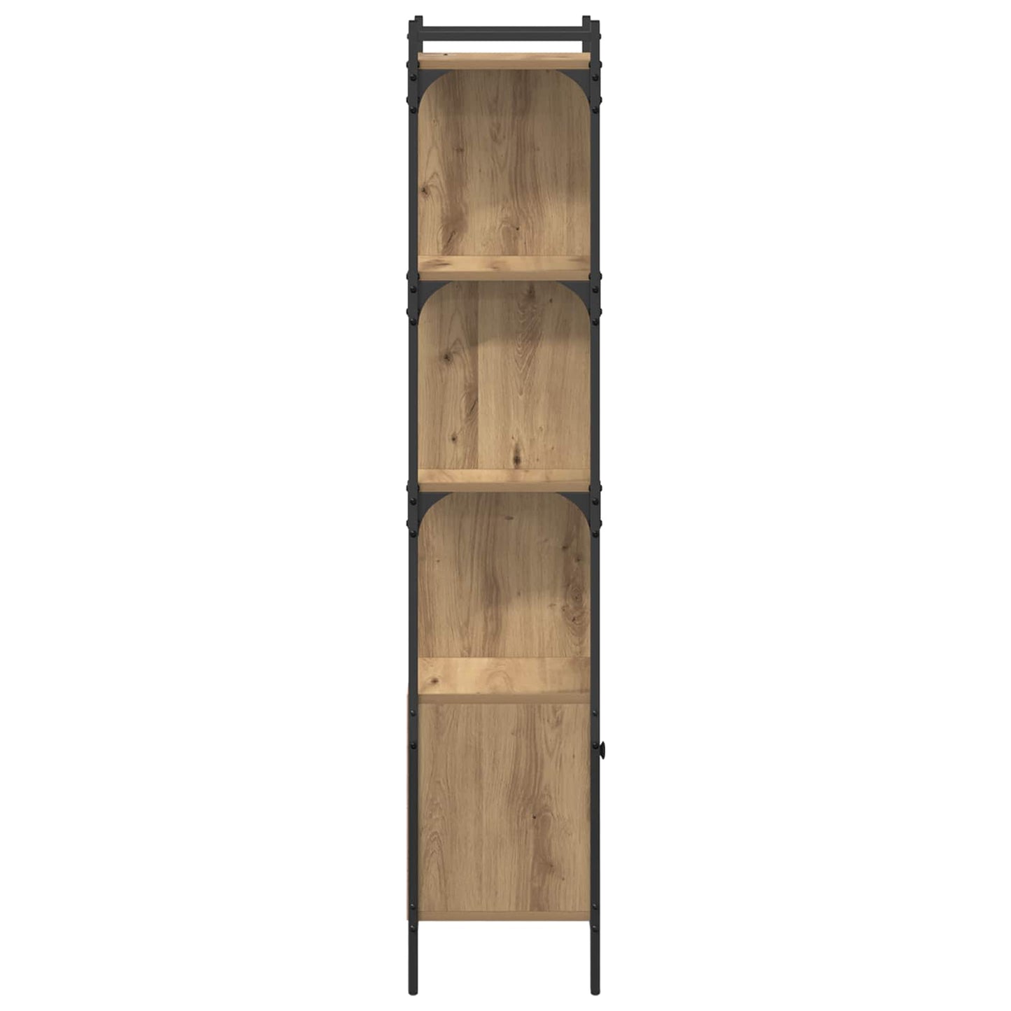 Bokhylle 6 nivåer 44,5 x 30 x 154,5 cm Konstruert tre