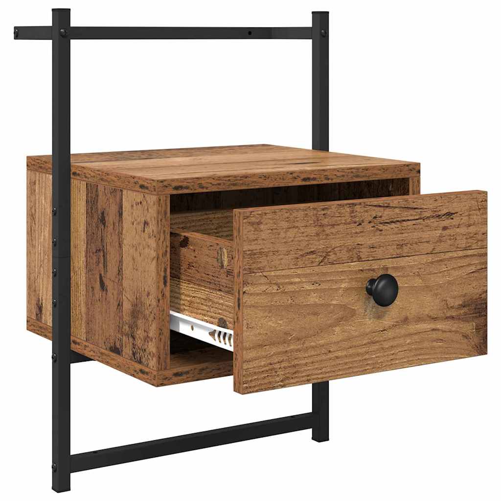 Nattbordskap Gammelt tre 35 x 30 x 51 cm Konstruert tre