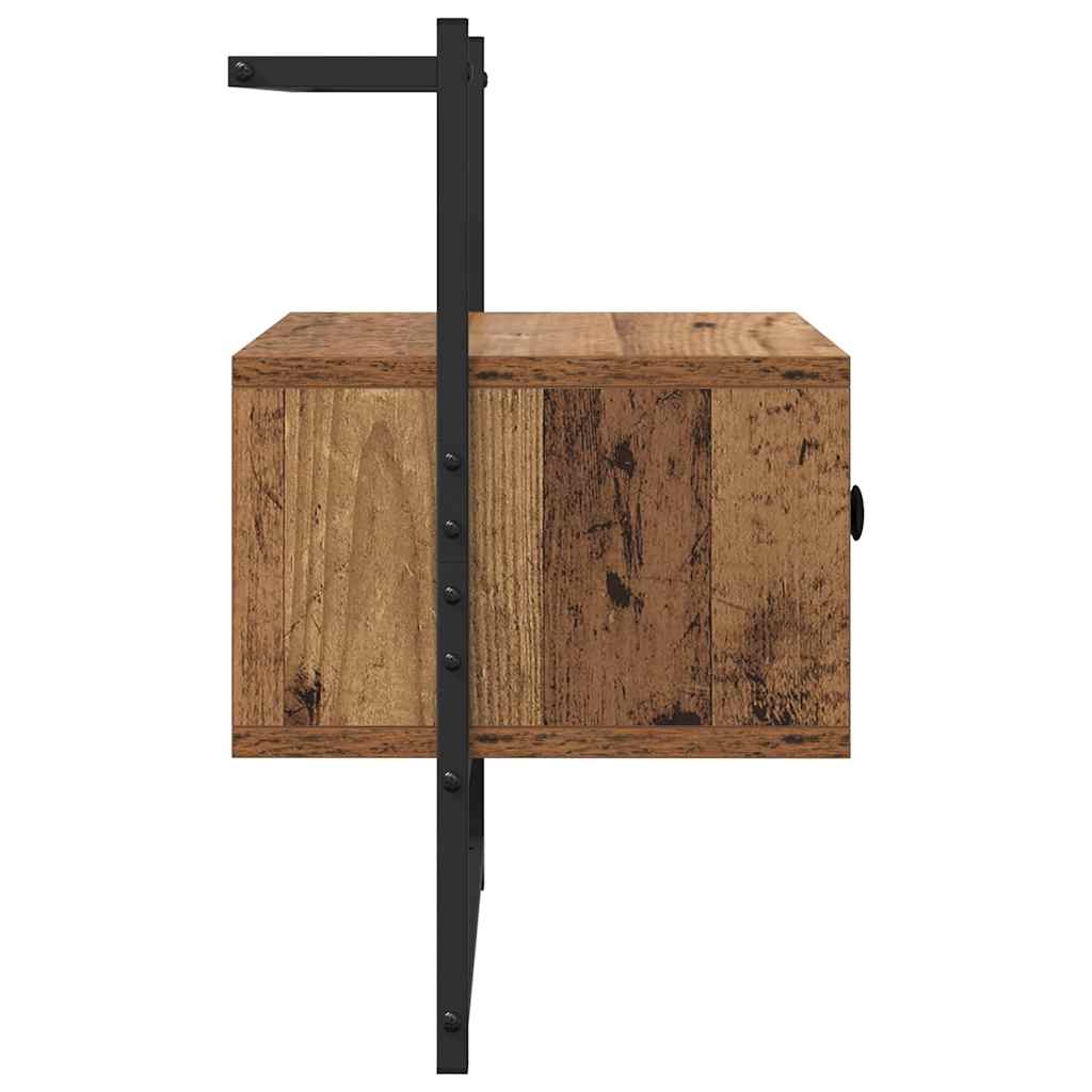 Nattbordskap Gammelt tre 35 x 30 x 51 cm Konstruert tre