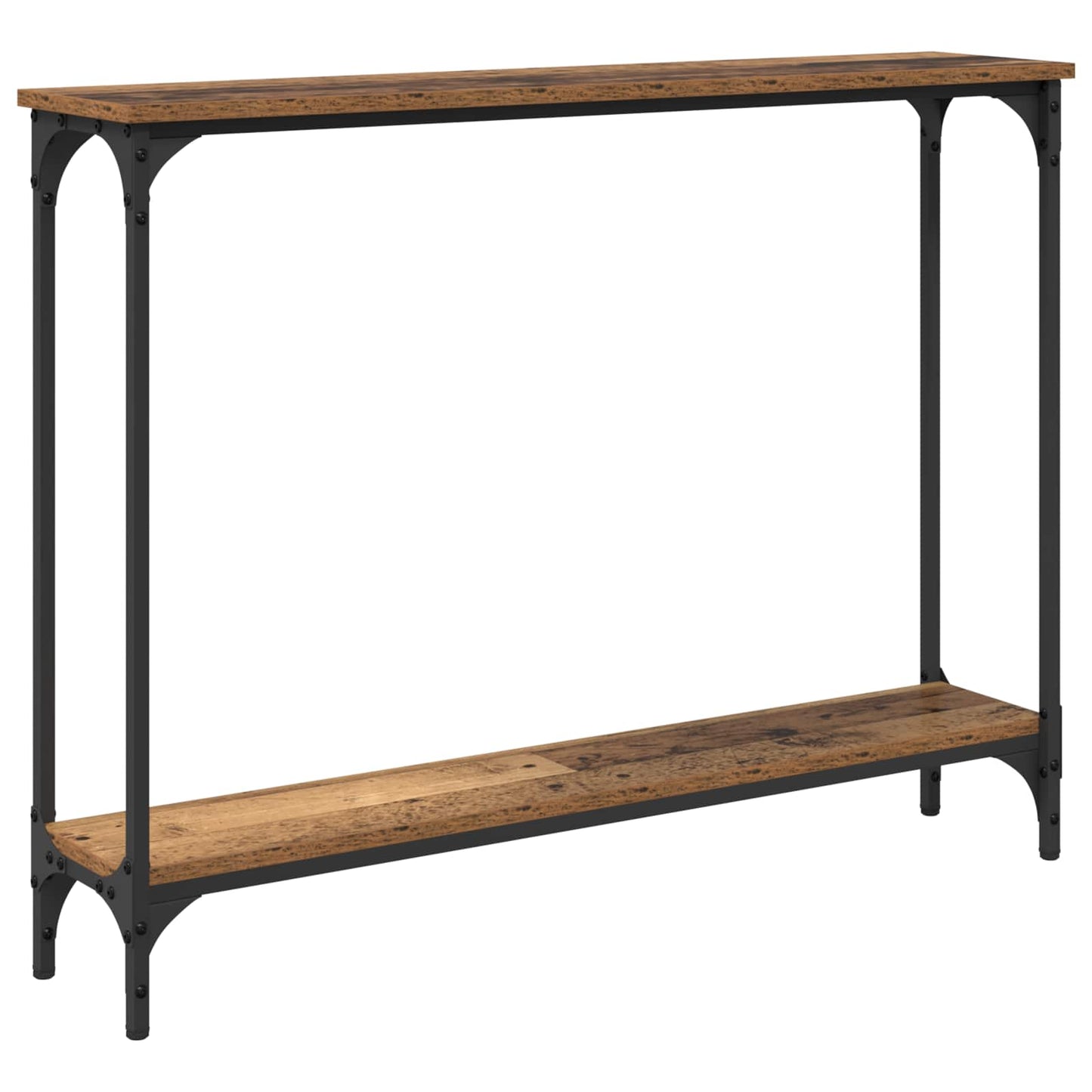 Konsollbord Gamle tre 100 x 22,5 x 75 cm Konstruert tre