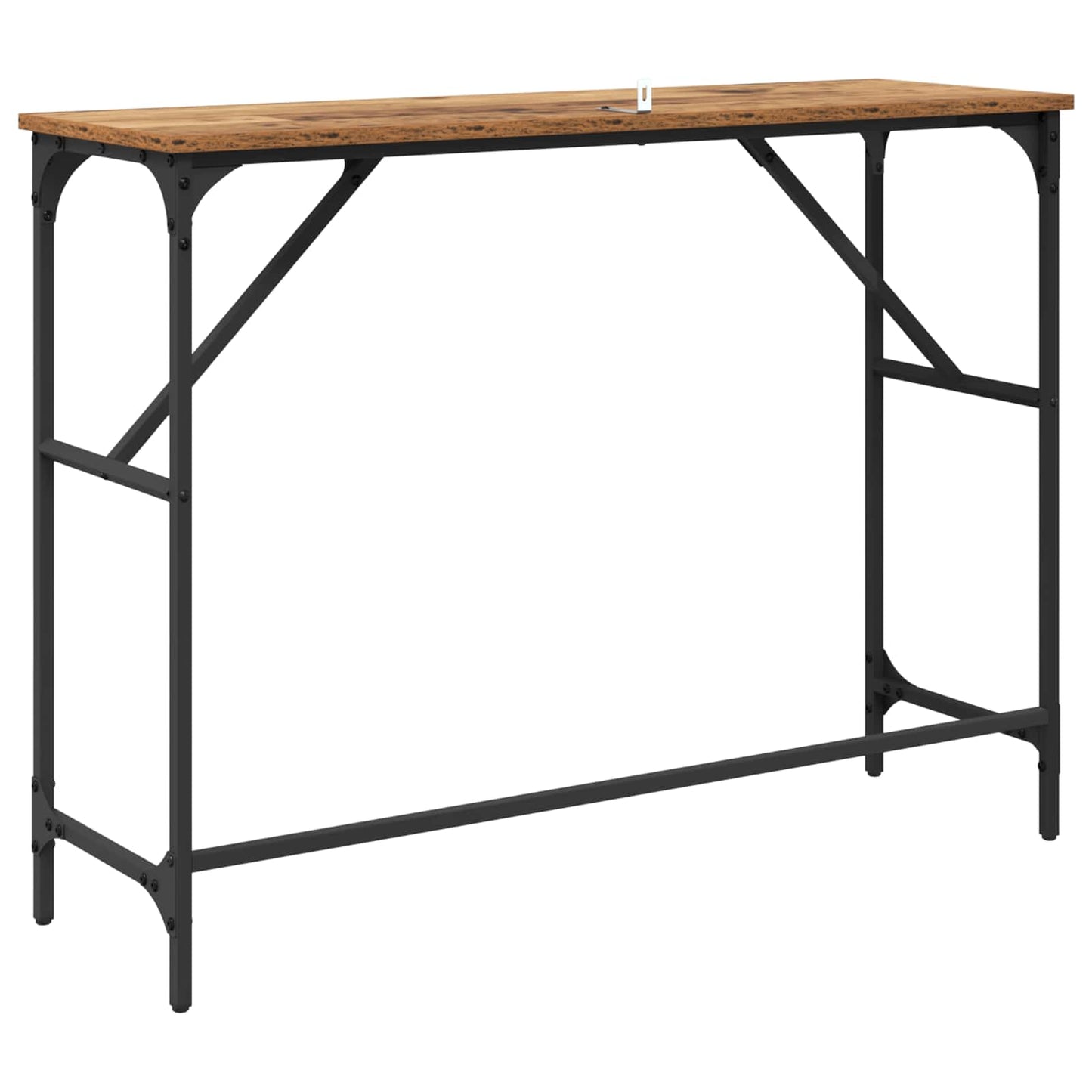 Konsollbord Gammelt tre 100 x 32 x 75 cm Konstruert tre