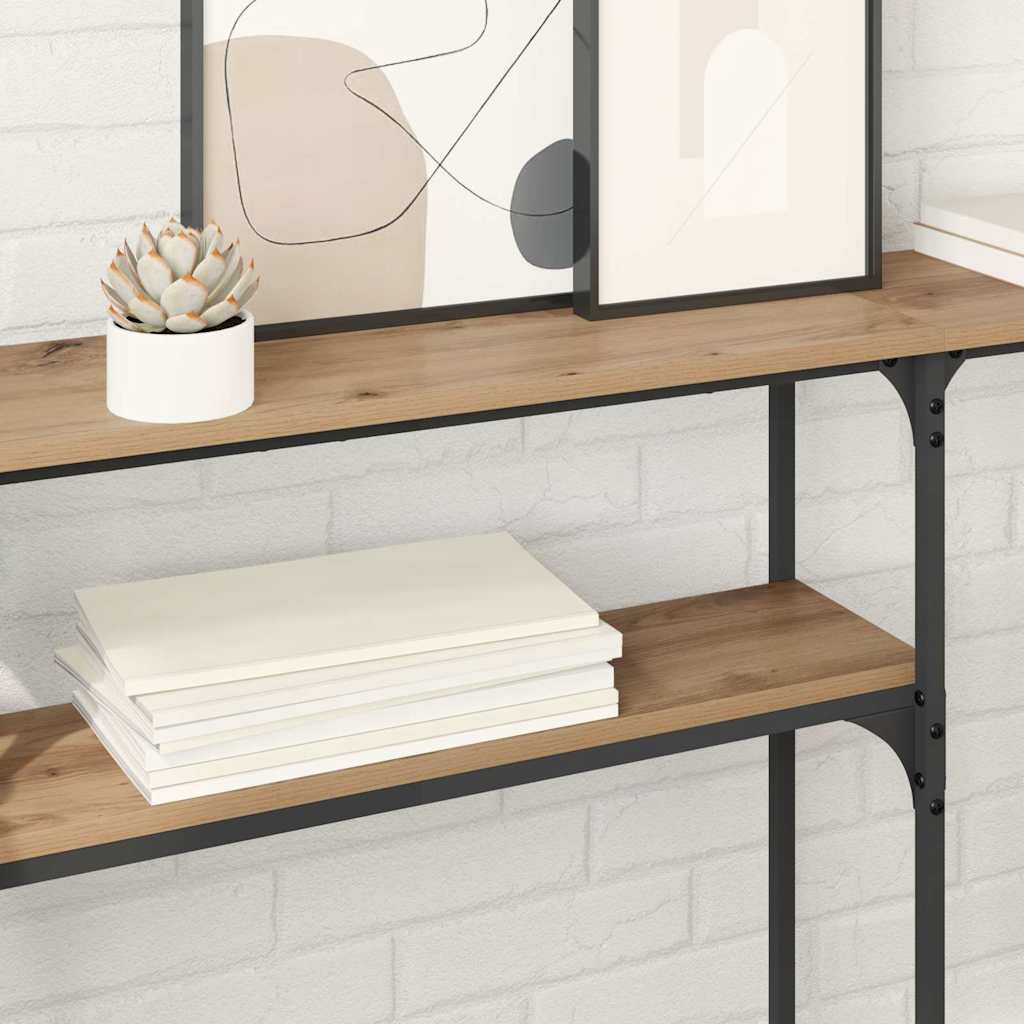 Konsollbord Artisan Eik 145 x 22,5 x 75 cm Konstruert tre