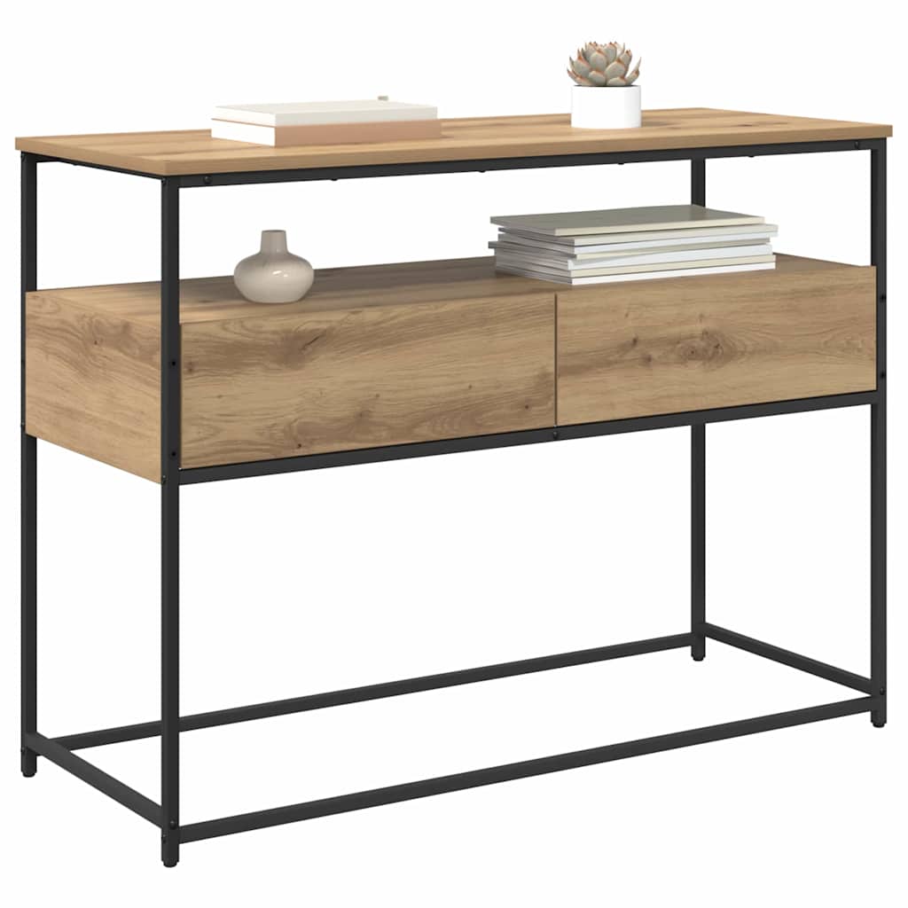 Konsollbord Artisan Eik 100 x 40 x 75 cm Konstruert tre