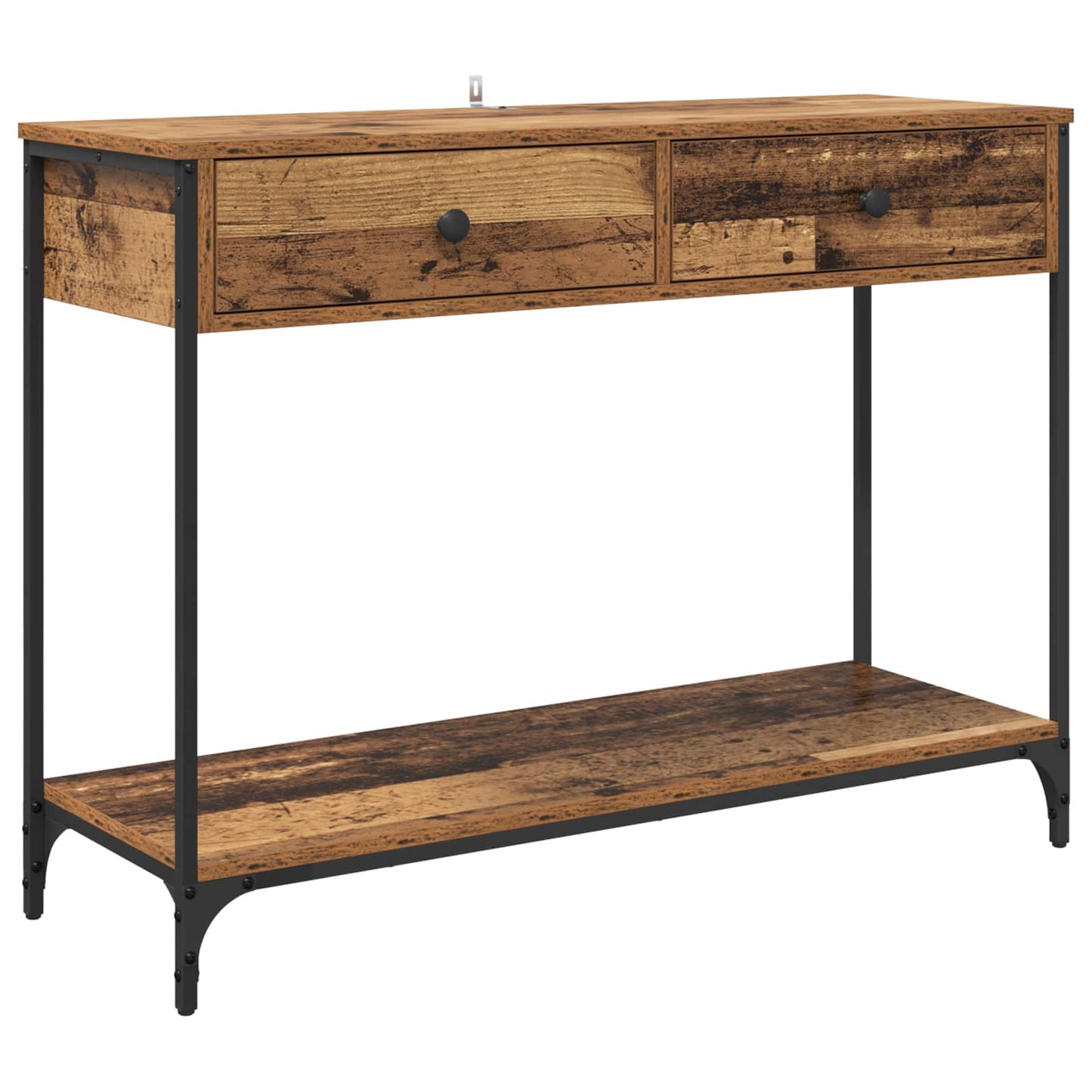 Konsollbord Gamle tre 100 x 34,5 x 75 cm Konstruert tre