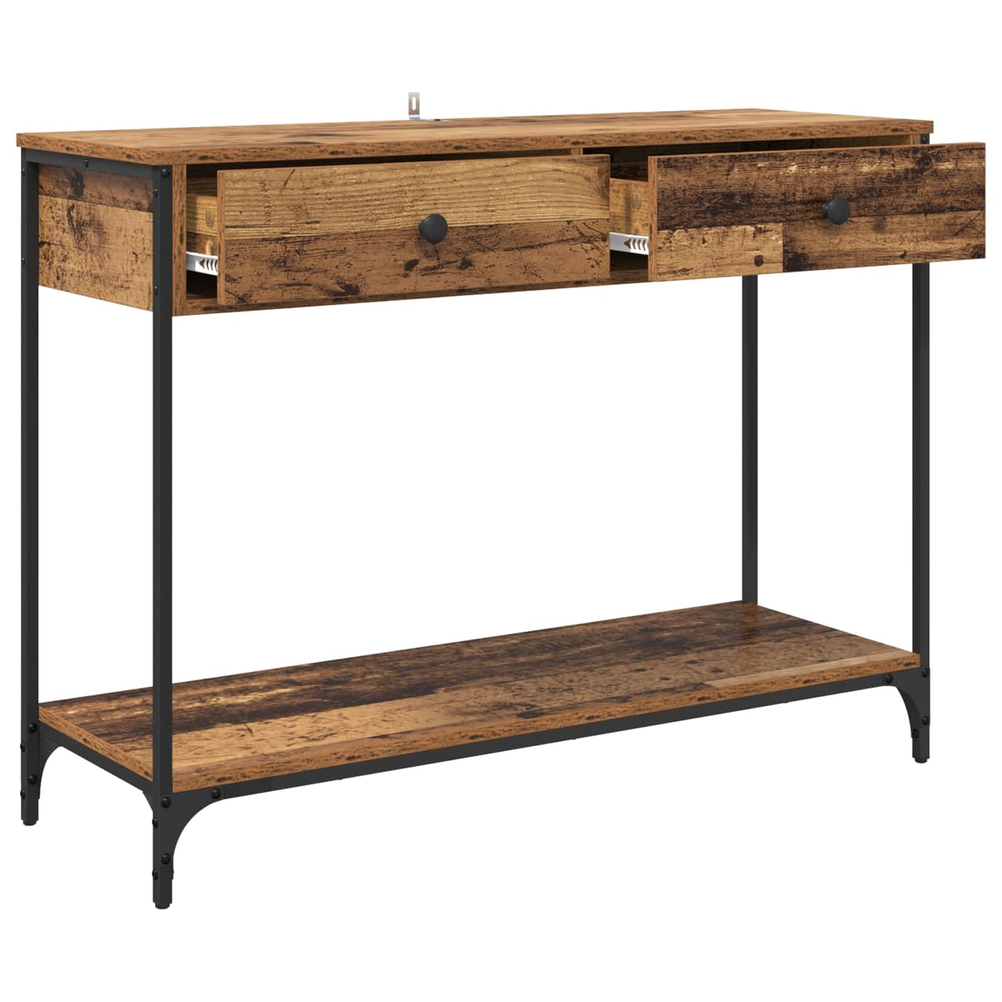 Konsollbord Gamle tre 100 x 34,5 x 75 cm Konstruert tre