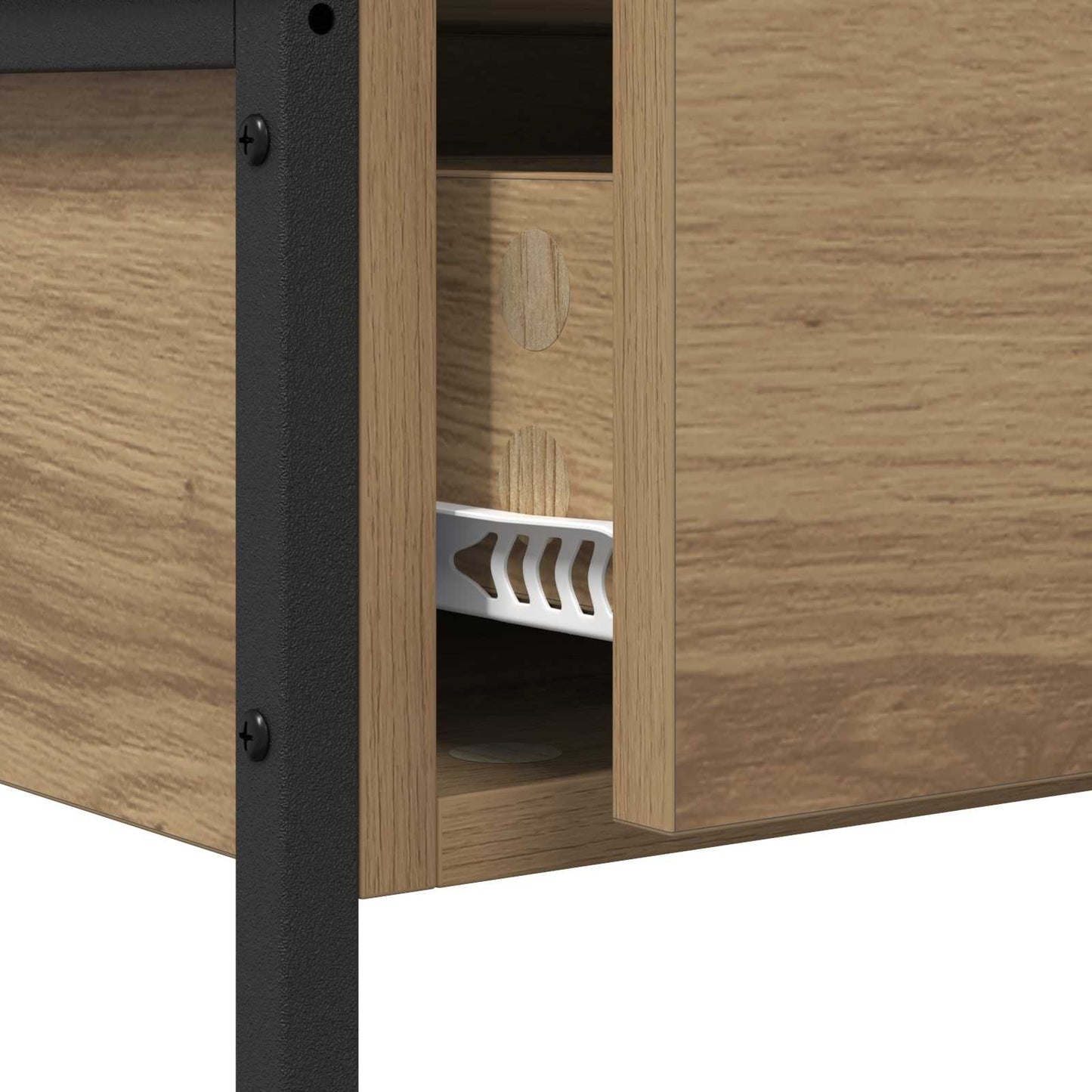 Konsollbord Artisan Eik 100 x 34,5 x 75 cm Konstruert tre