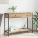 Konsollbord Artisan Eik 100 x 34,5 x 75 cm Konstruert tre