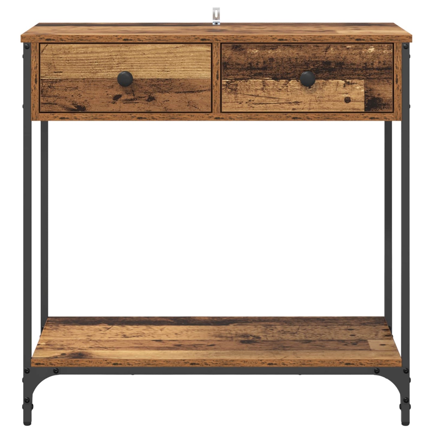 Konsollbord Gamle tre 75 x 34,5 x 75 cm Konstruert tre