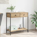 Konsollbord Artisan Eik 75 x 34,5 x 75 cm Konstruert tre