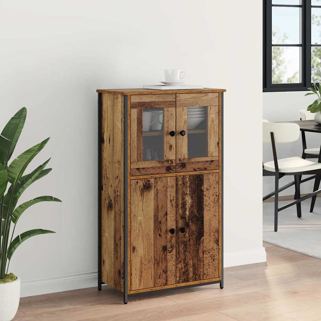Høyskap Gamle tre 62 x 32 x 106,5 cm Konstruert tre