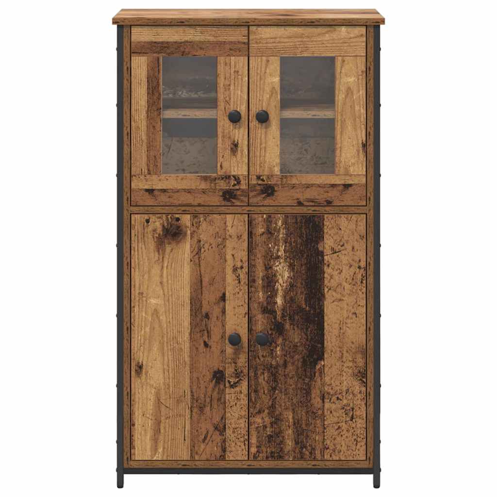 Høyskap Gamle tre 62 x 32 x 106,5 cm Konstruert tre