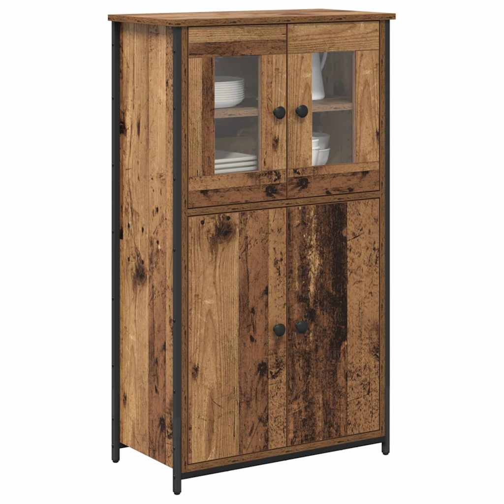 Høyskap Gamle tre 62 x 32 x 106,5 cm Konstruert tre
