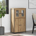 Høyskap Artisan Eik 62 x 32 x 106,5 cm Konstruert tre