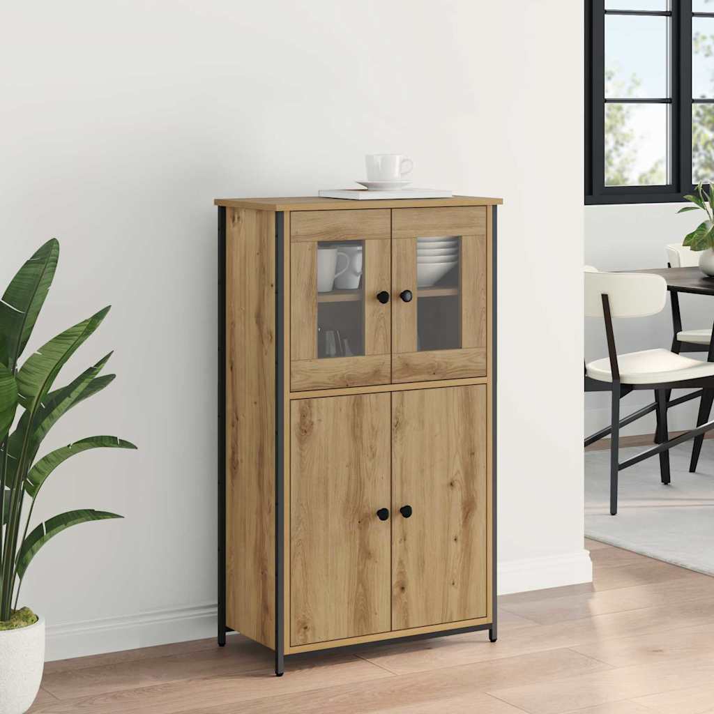 Høyskap Artisan Eik 62 x 32 x 106,5 cm Konstruert tre