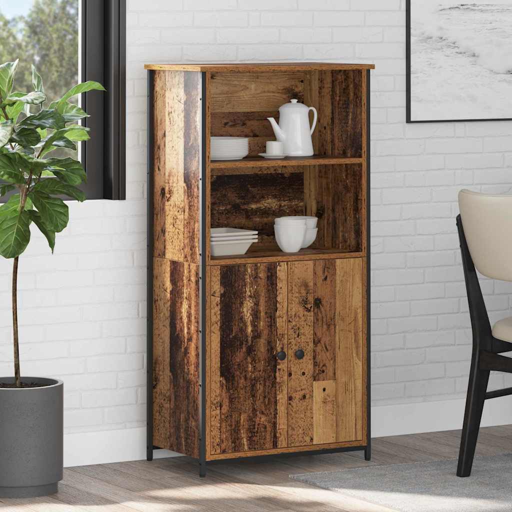 Høyskap Gamle tre 62 x 36 x 121,5 cm Konstruert tre