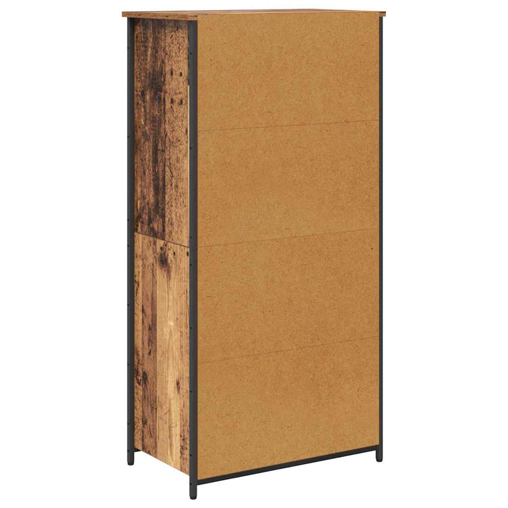 Høyskap Gamle tre 62 x 36 x 121,5 cm Konstruert tre