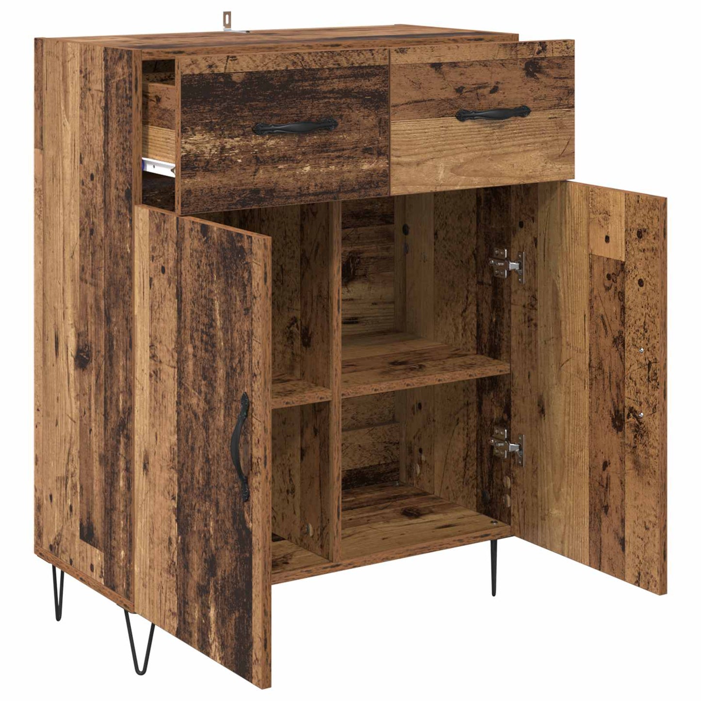 Serviesskap Gamle tre 69,5 x 34 x 90 cm Konstruert tre