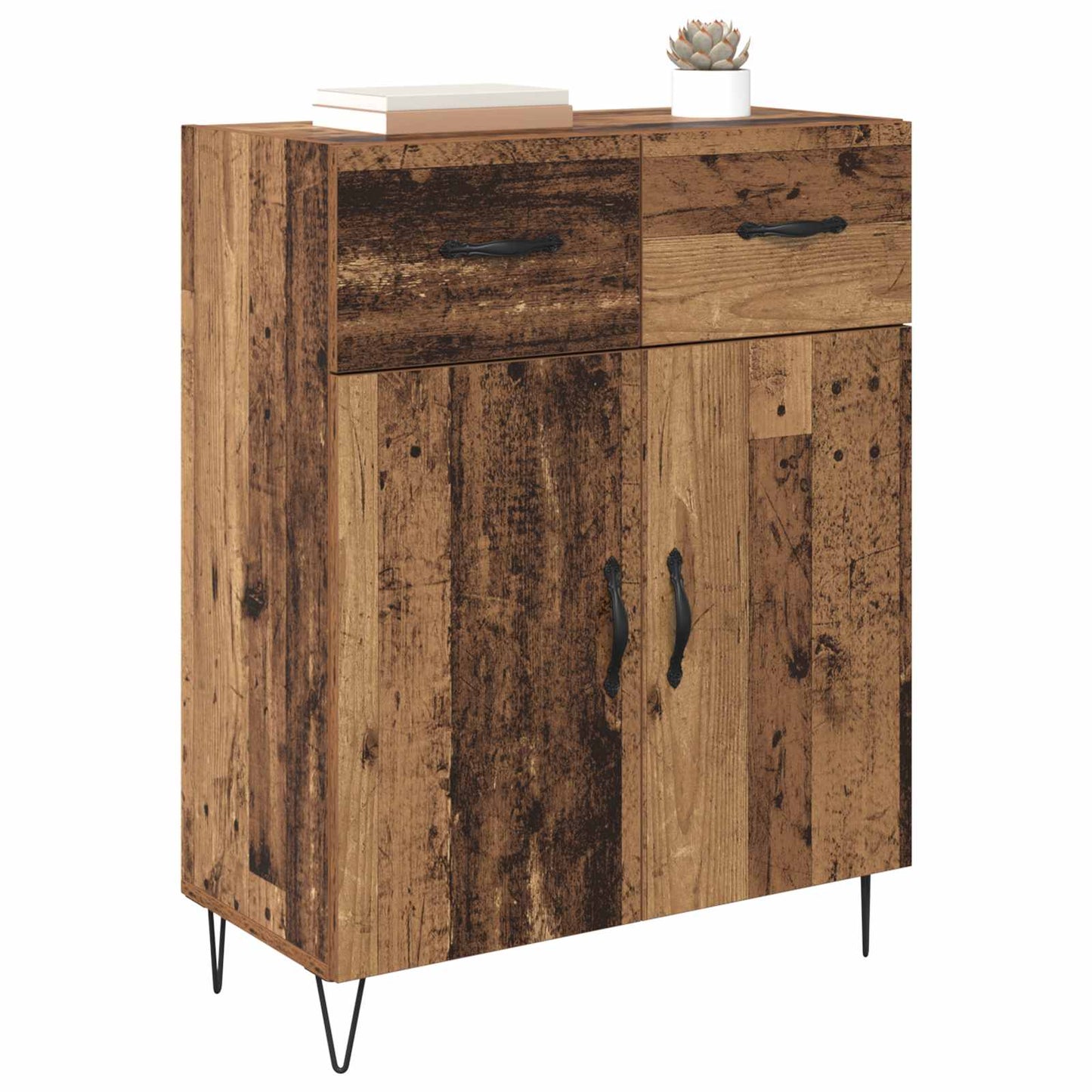 Serviesskap Gamle tre 69,5 x 34 x 90 cm Konstruert tre