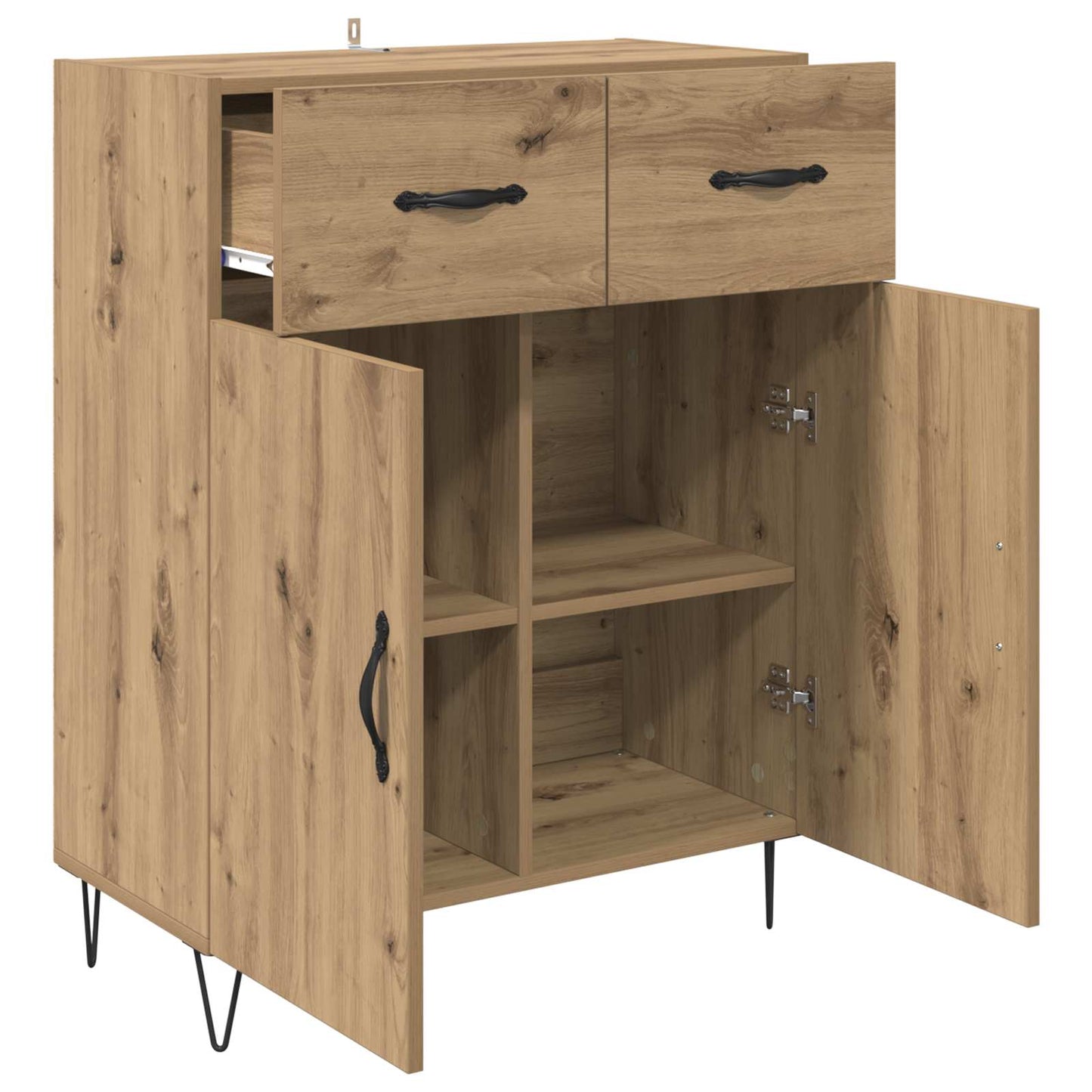Serviesskap Artisan Eik 69,5 x 34 x 90 cm Konstruert tre