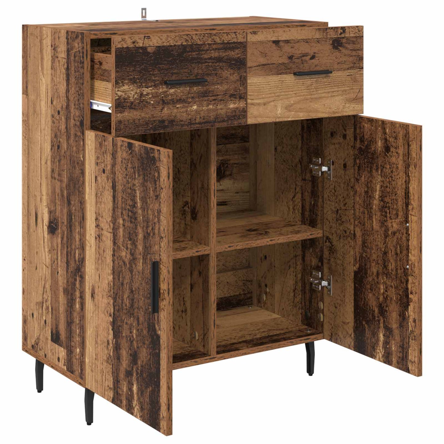 Serviesskap Gamle tre 69,5 x 34 x 90 cm Konstruert tre
