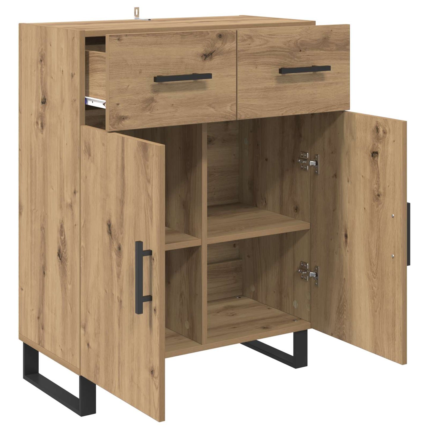 Serviesskap Artisan Eik 69,5 x 34 x 90 cm Konstruert tre