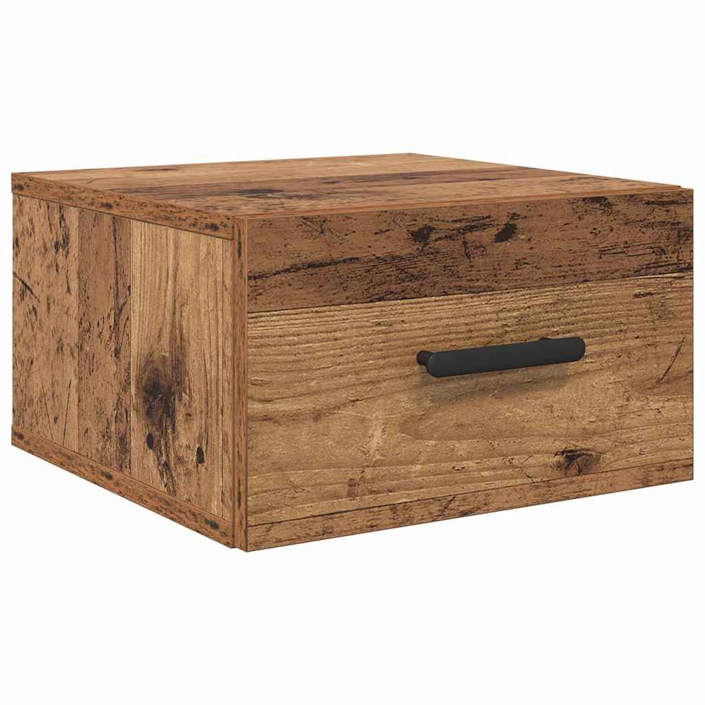 Nattbordskap Gammelt tre 35 x 35 x 20 cm Konstruert tre