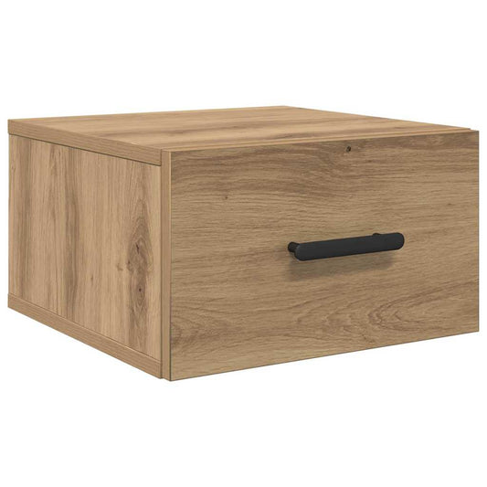 Nattbordskap 2 pcs Artisan Eik 35 x 35 x 20 cm Konstruert tre