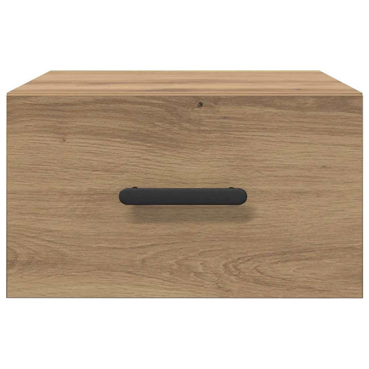 Nattbordskap 2 pcs Artisan Eik 35 x 35 x 20 cm Konstruert tre