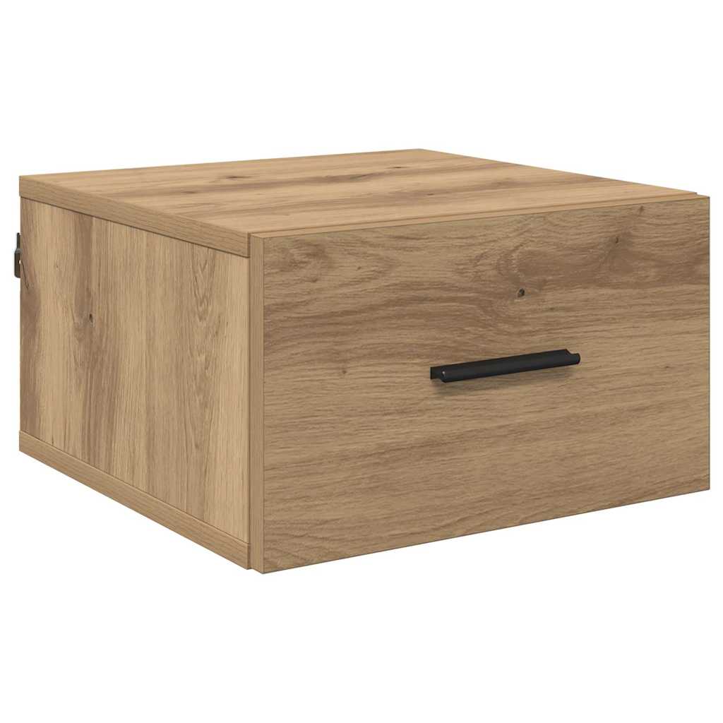 Nattbordskap 2 stk. artisan eik 35 x 35 x 20 cm Konstruert tre