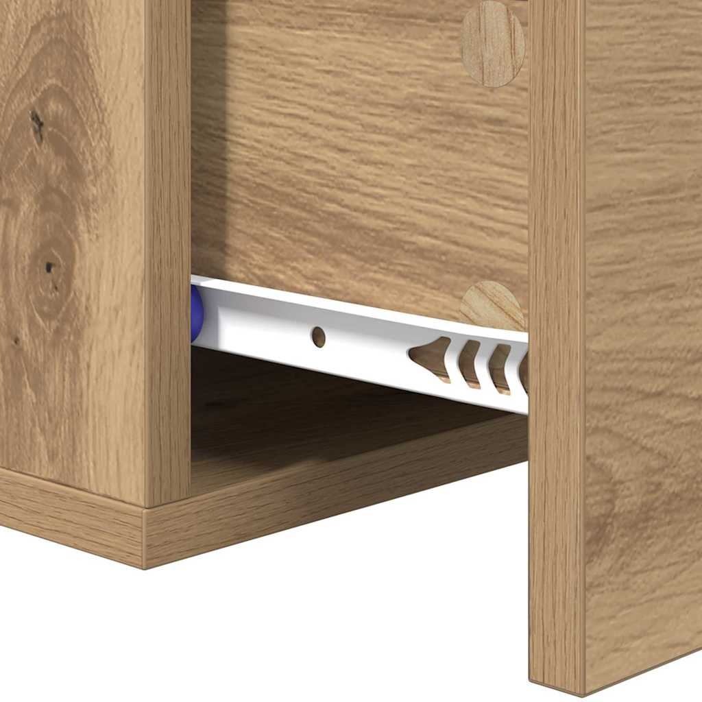 Nattbordskap artisan eik 35 x 35 x 20 cm Konstruert tre
