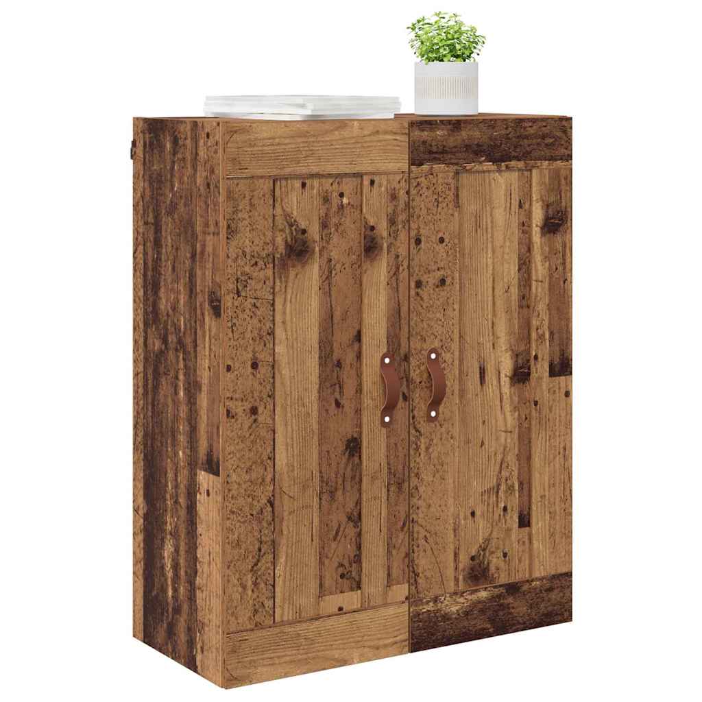 Veggskap Gamle tre 69,5 x 34 x 90 cm Konstruert tre