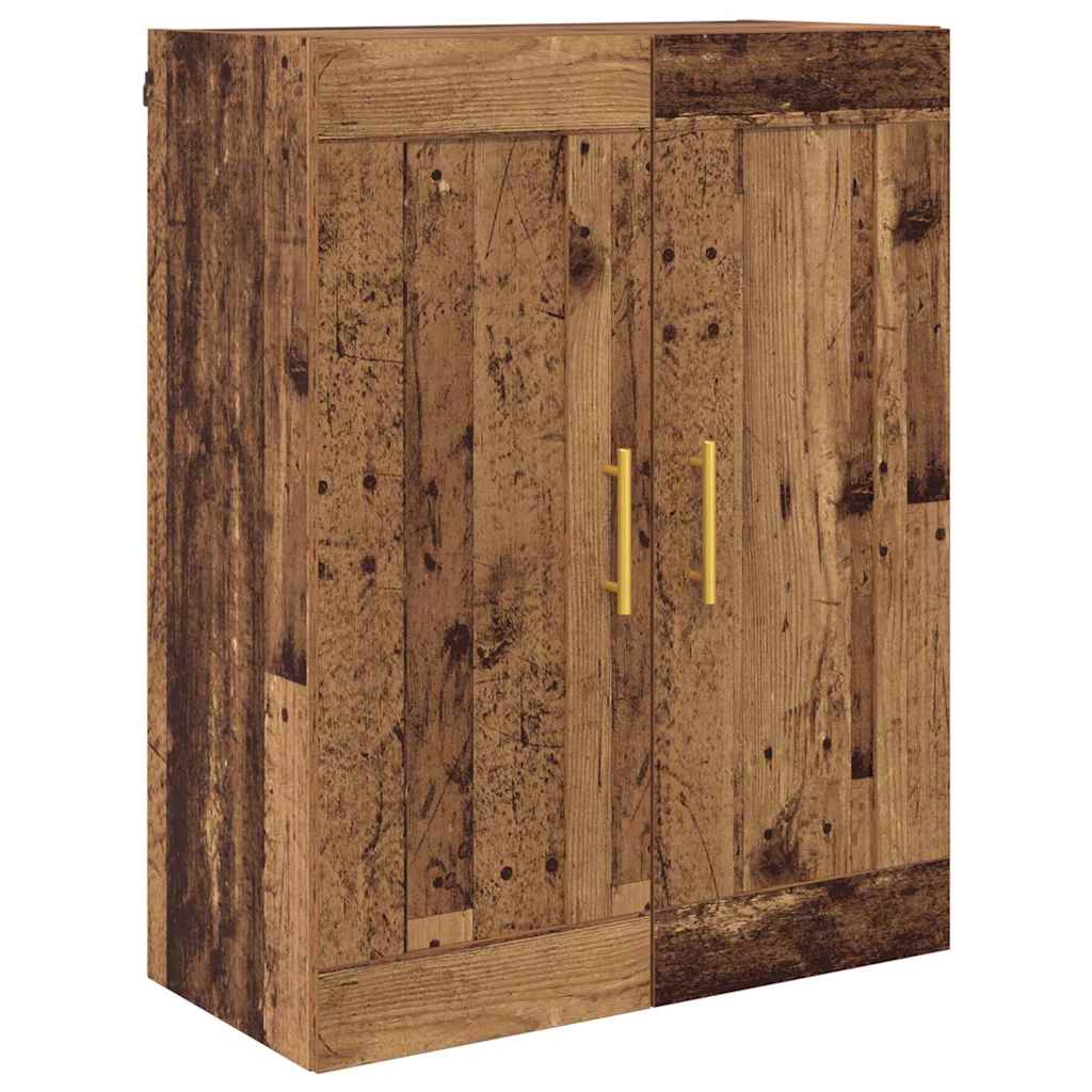 Veggskap Gamle tre 69,5 x 34 x 90 cm Konstruert tre