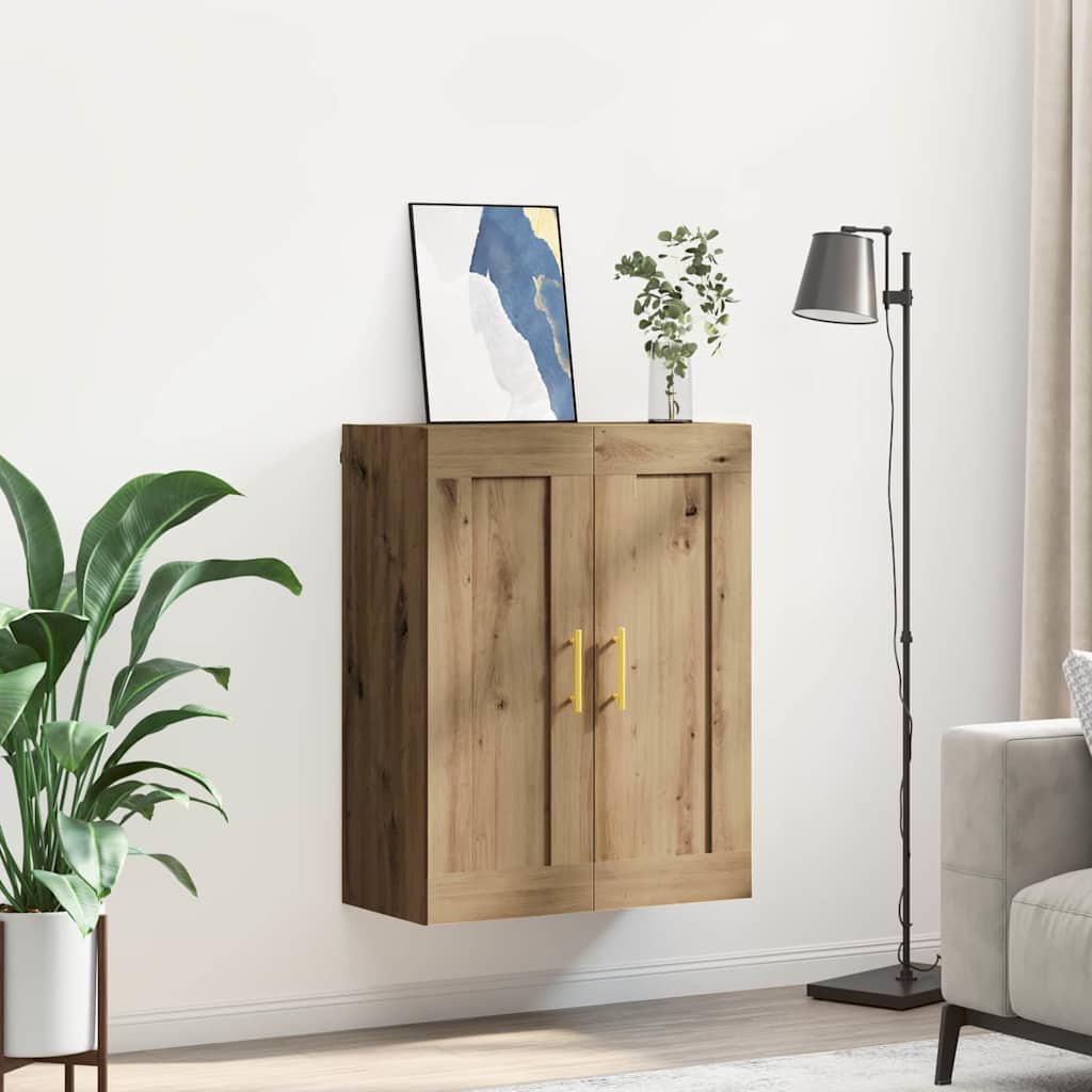 Veggskap Artisan Eik 69,5 x 34 x 90 cm Konstruert tre
