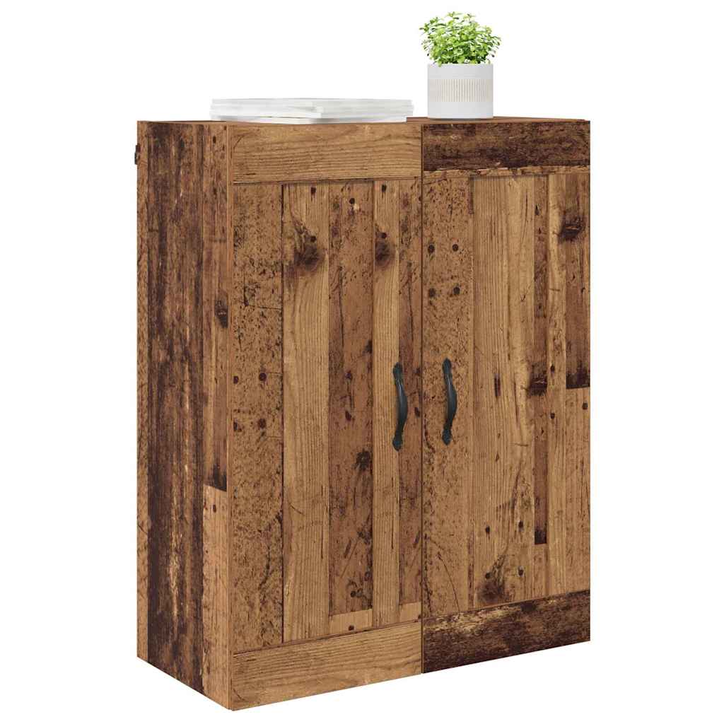 Veggskap Gamle tre 69,5 x 34 x 90 cm Konstruert tre