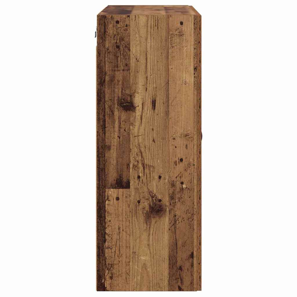 Veggskap Gamle tre 69,5 x 34 x 90 cm Konstruert tre