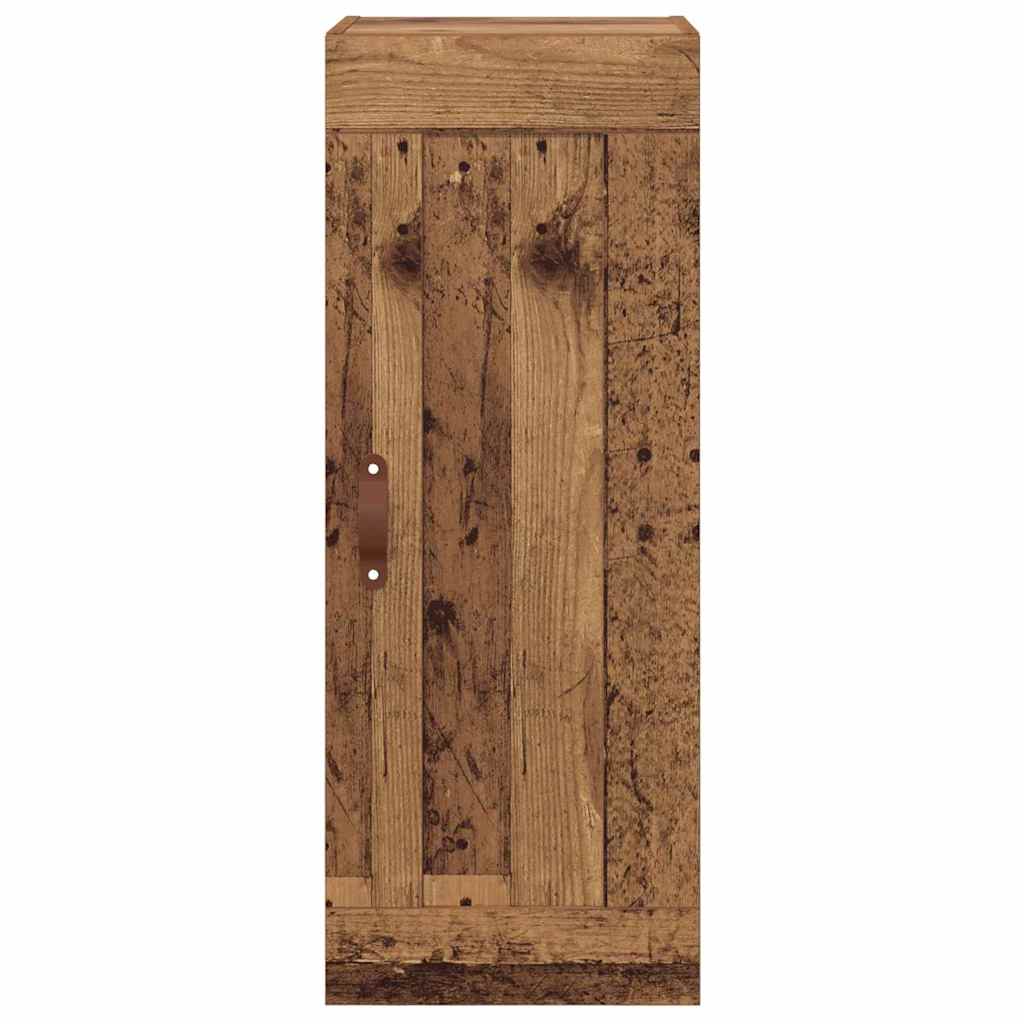 Veggskap Gamle tre 34,5 x 34 x 90 cm Konstruert tre