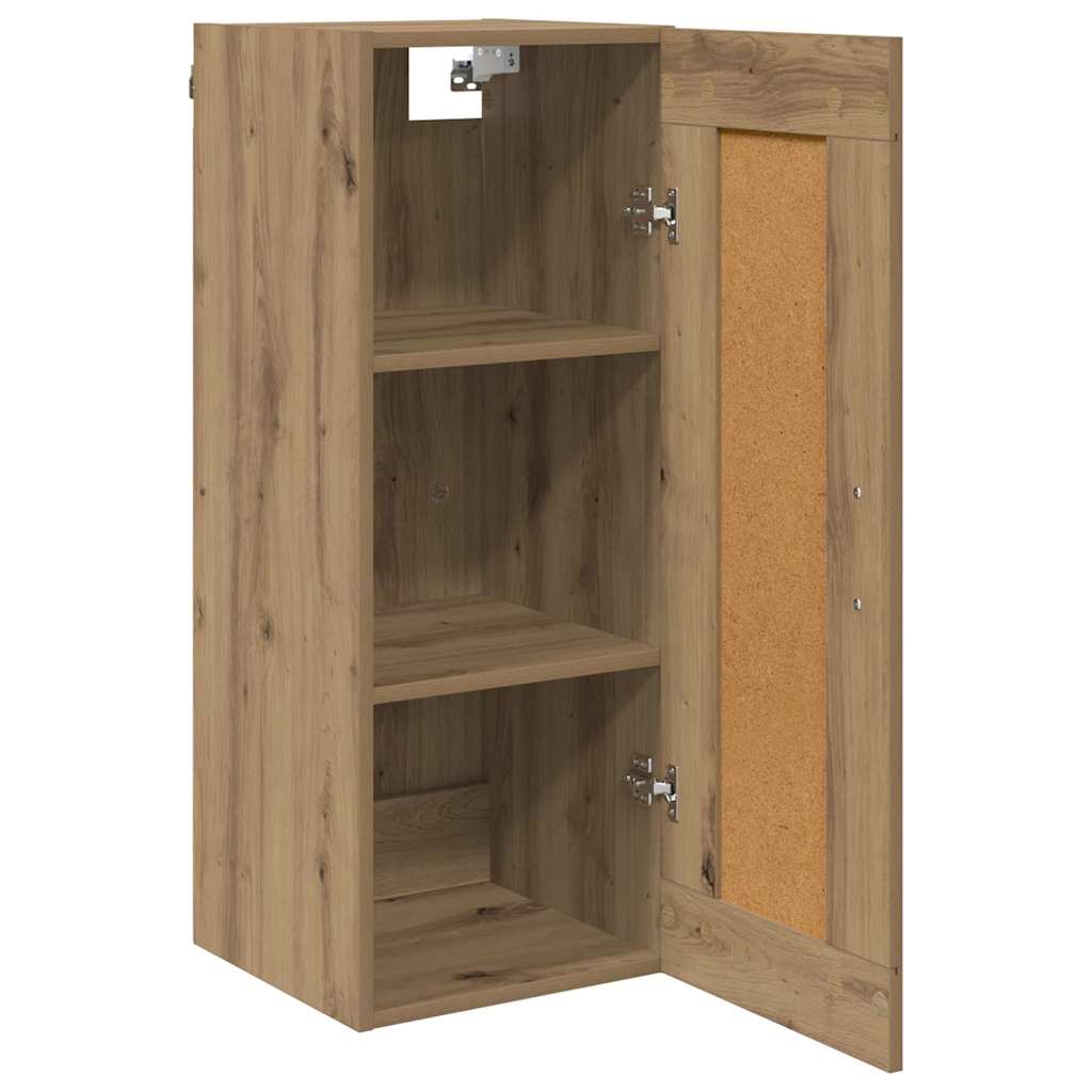 Veggskap Artisan Eik 34,5 x 34 x 90 cm Konstruert tre