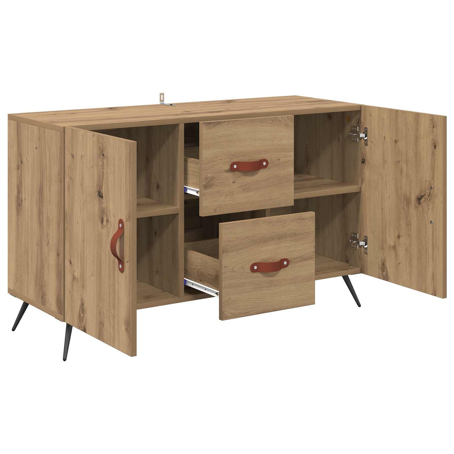 Serviesskap Artisan Eik 100 x 36 x 60 cm Konstruert tre