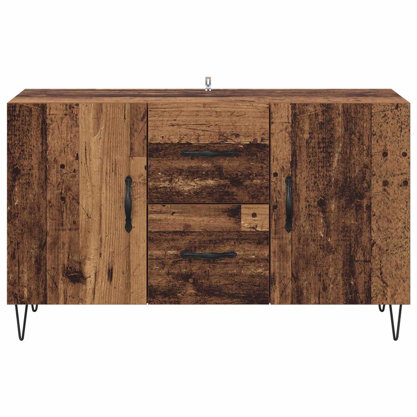 Serviesskap med skuff Gamle tre 100 x 36 x 60 cm Konstruert tre
