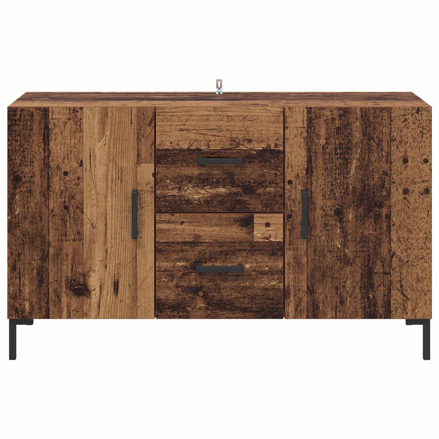 Serviesskap med skuff Gamle tre 100 x 36 x 60 cm Konstruert tre