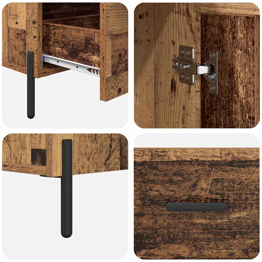 Høyskap Corona Gamle tre 69,5 x 31 x 115 cm Konstruert tre