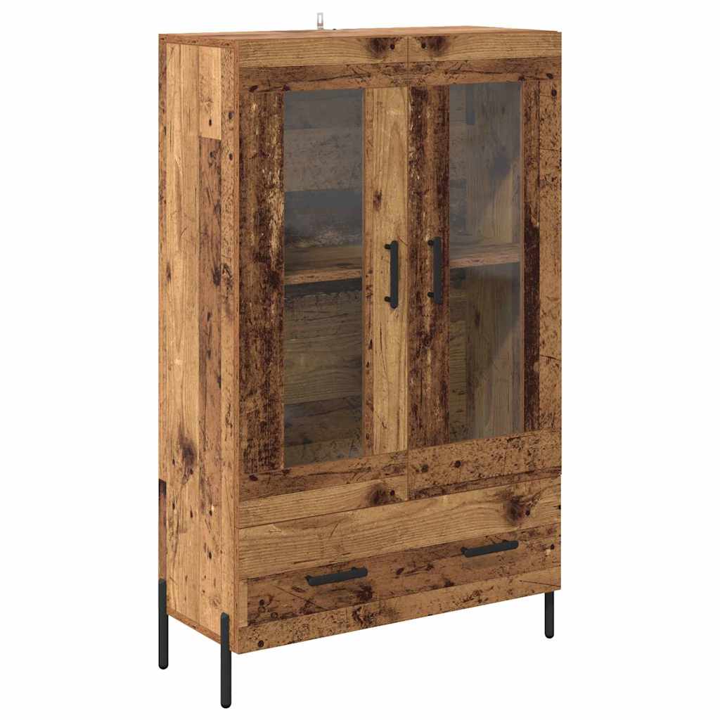 Høyskap Corona Gamle tre 69,5 x 31 x 115 cm Konstruert tre