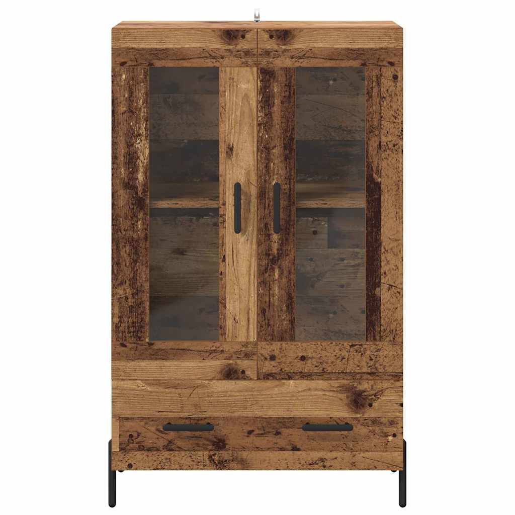 Høyskap Corona Gamle tre 69,5 x 31 x 115 cm Konstruert tre