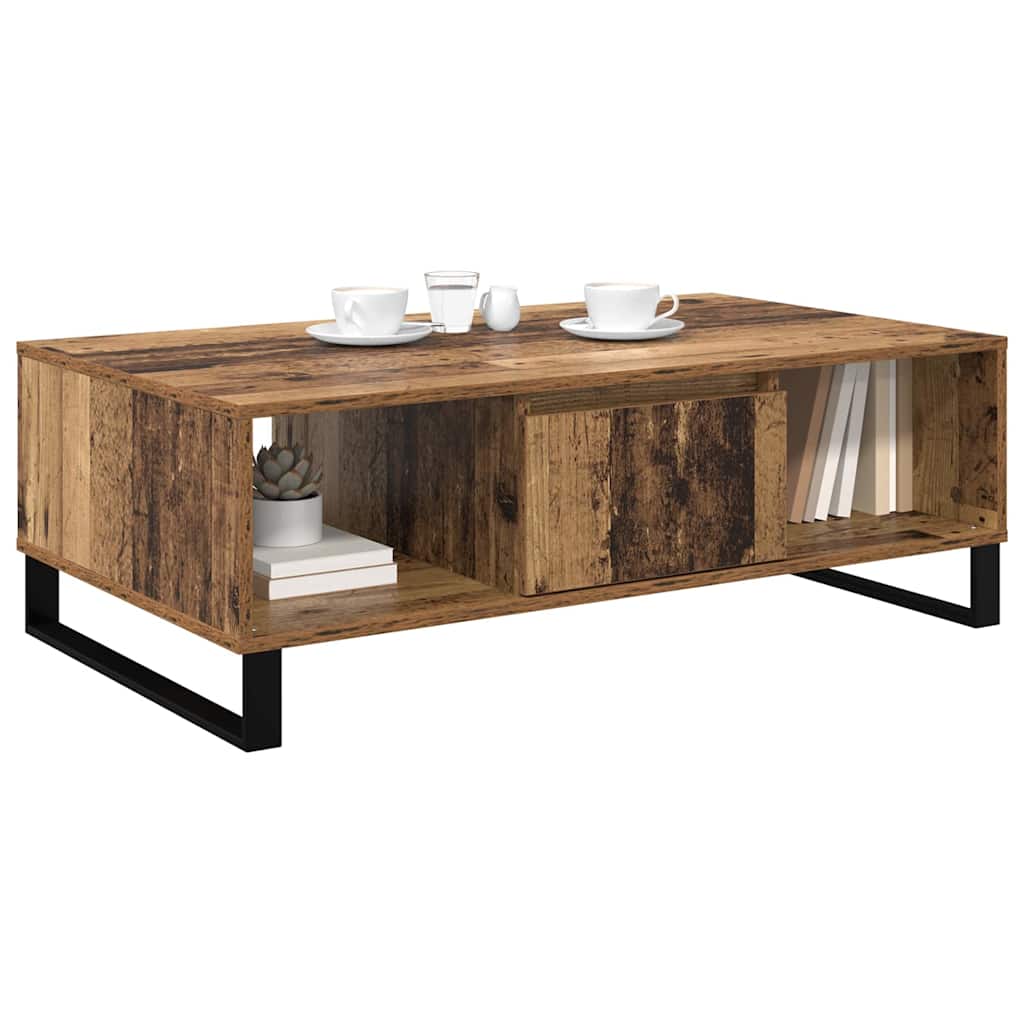 Kaffebord Gammelt tre 104 x 60 x 35 cm Konstruert tre