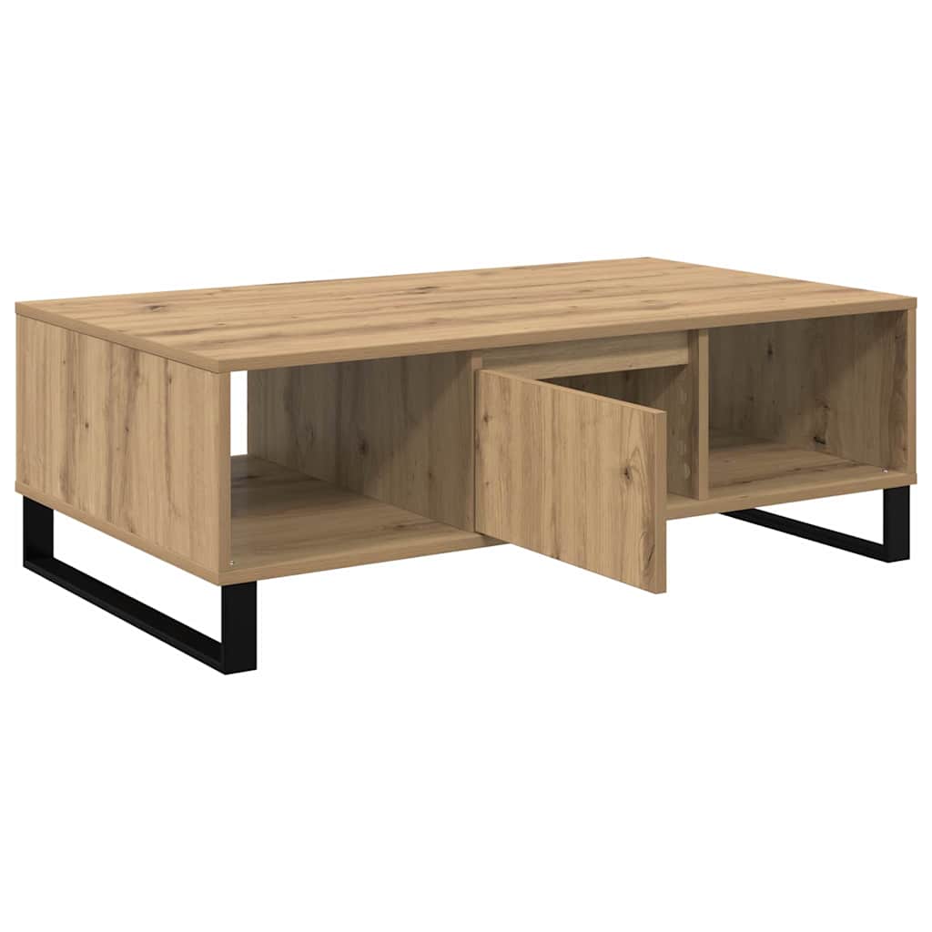Kaffebord Artisan Eik 104 x 60 x 35 cm Konstruert tre